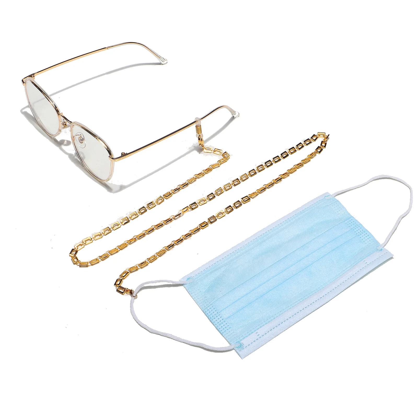 

Sunglasses Masking Chains for Women Metal Eyeglasses Chains Lanyard Glass 2021 New Fashion Jewelry