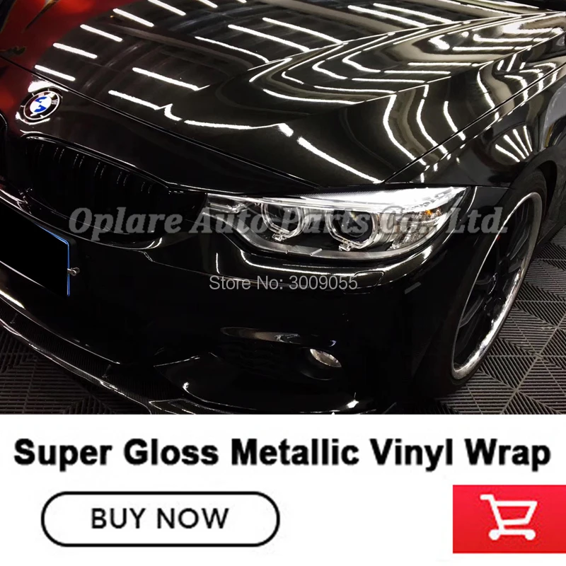 Высококачественная суперглянцевая виниловая пленка с металлическим блеском для