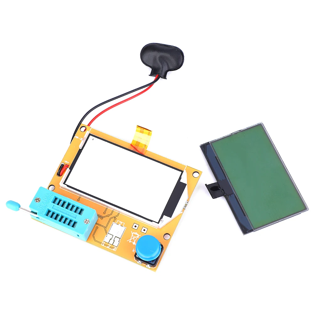 Тестер конденсаторов Mega328 измеритель ESR для транзисторов резисторов с прозрачной