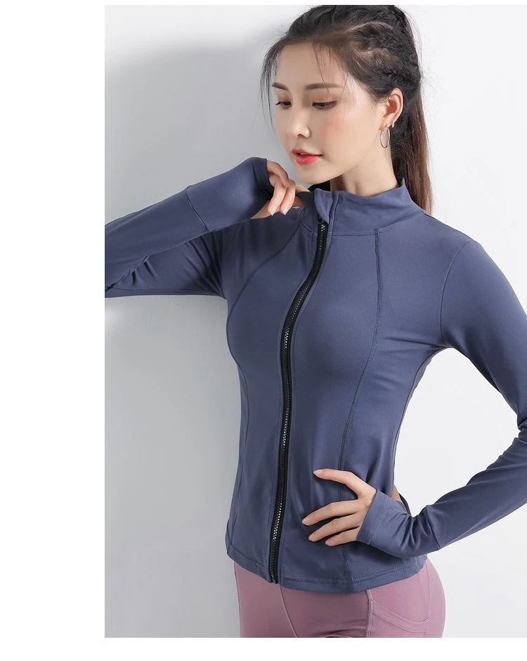 New Mesh Splice Running Jacket Women Sport Jacket Women Long Sleeve Yoga Jacket Breathable Yoga Top Women Sport Sweatshirts