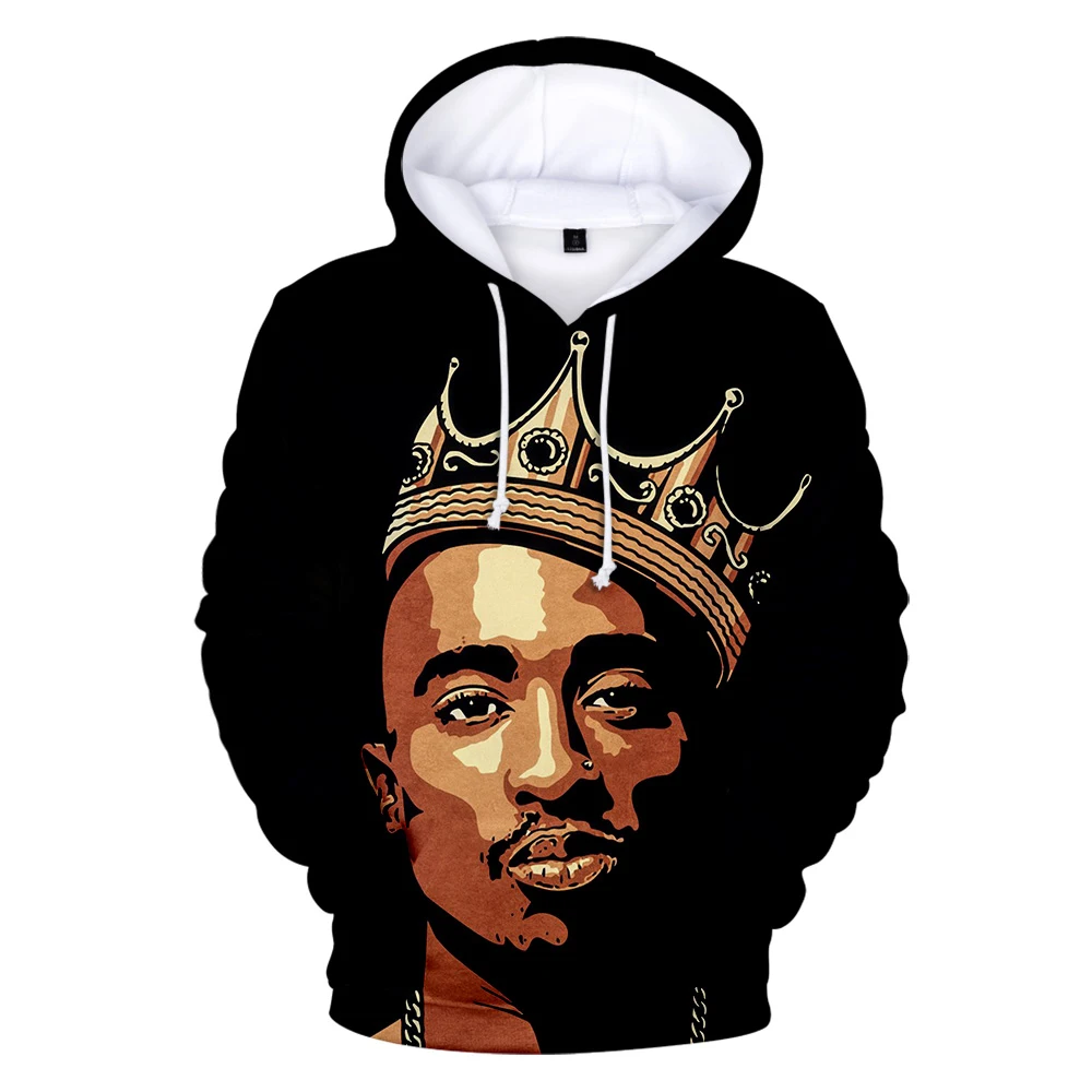 

West Coast Rap 2Pac Hoodies Mens Hoodie Sweatshirt Hooded Men/Women 2Pac Tupac Amaru Shakur Hoody Polluvers Hip Hop Tracksuits