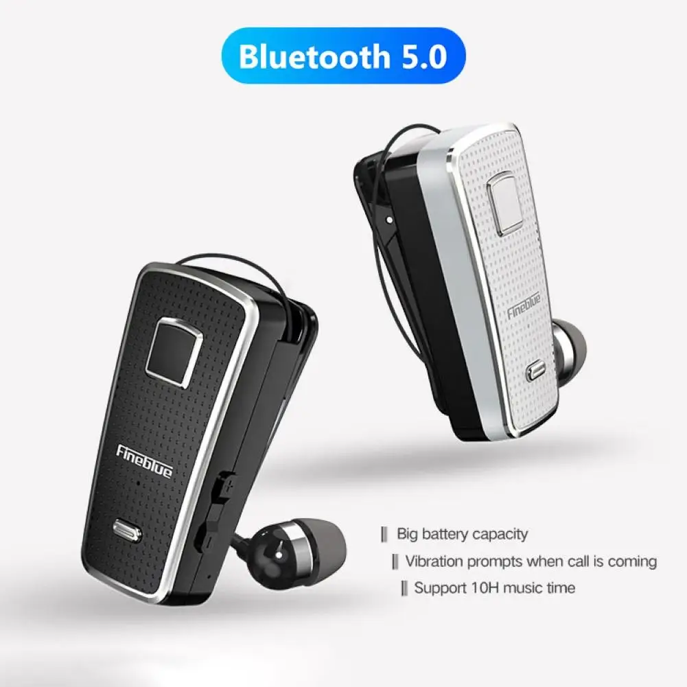 Fineblue F970 Pro Телескопический дизайн с зажимом Беспроводной Bluetooth 5 0 Громкая связь