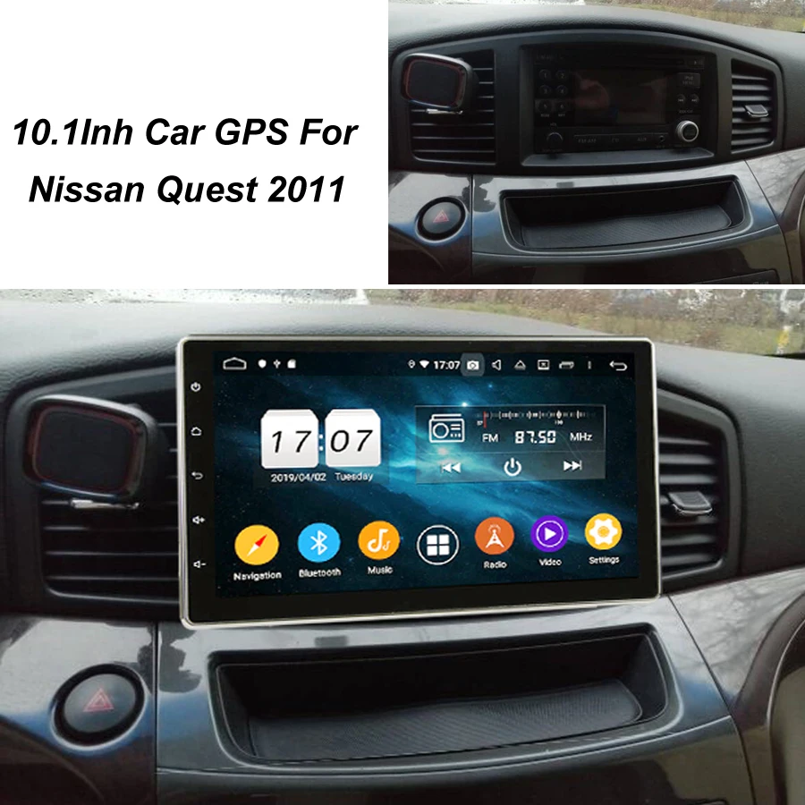 

Автомагнитола с 6 ГБ ОЗУ, 128 Гб ПЗУ, с экраном для Nissan Quest 2011, Android 10, Bluetooth, GPS-навигация, Авторадио для Carplay, головное устройство