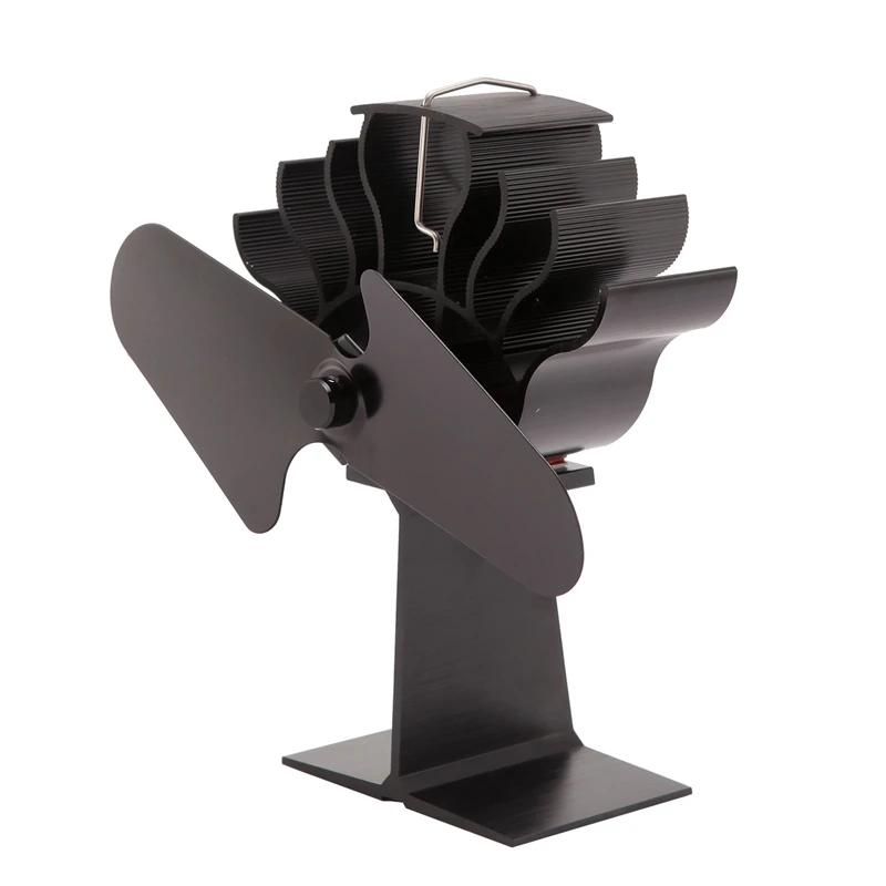 2 лезвия бытовой вентилятор для печи работающий от тепловой энергии бревна