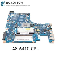 nokotion aclu5 aclu6 nm a281 for lenovo ideapad g50 45 laptop motherboard 15 inch a8 6410 cpu ddr3
