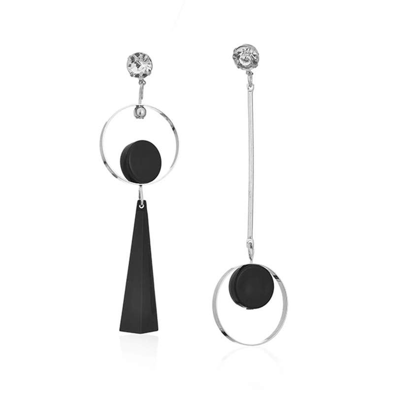 

Vintage Statement Drop Earrings For Women 2020 New Bohemia Fashion Jewelry Korean Metal Geometric Golden Hanging Swing Earring