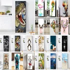 Фотопленка на холодильник, виниловые самоклеящиеся панели, 3D наклейки на стену, Декоративные самоклеящиеся обои, наклейки