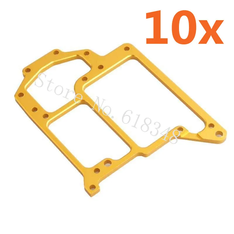 

10pcs/Lot HSP 102065 Aluminum Radio Tray 02069 Upgrade Parts For 1/10 RC Model Car On Road SONIC CNC 6061