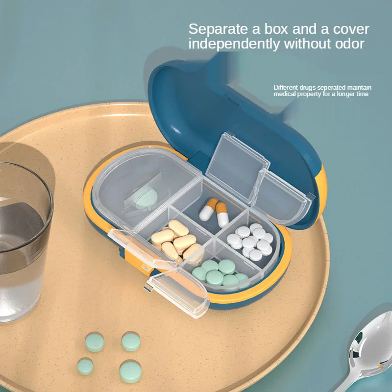 Еженедельные Таблетки Коробка резак раннего полночь и вечерние таблетки чехол