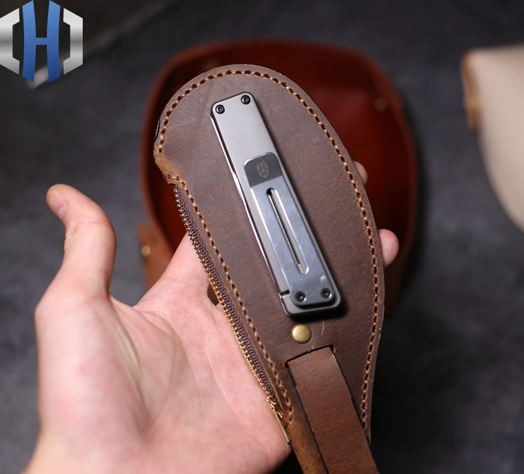 Кожаный чехол Boston сумка для хранения горошин на запястье с защитой от потери