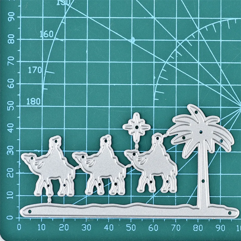 DiyArts пешеходные металлические режущие штампы Новинка 2019 на Рождество