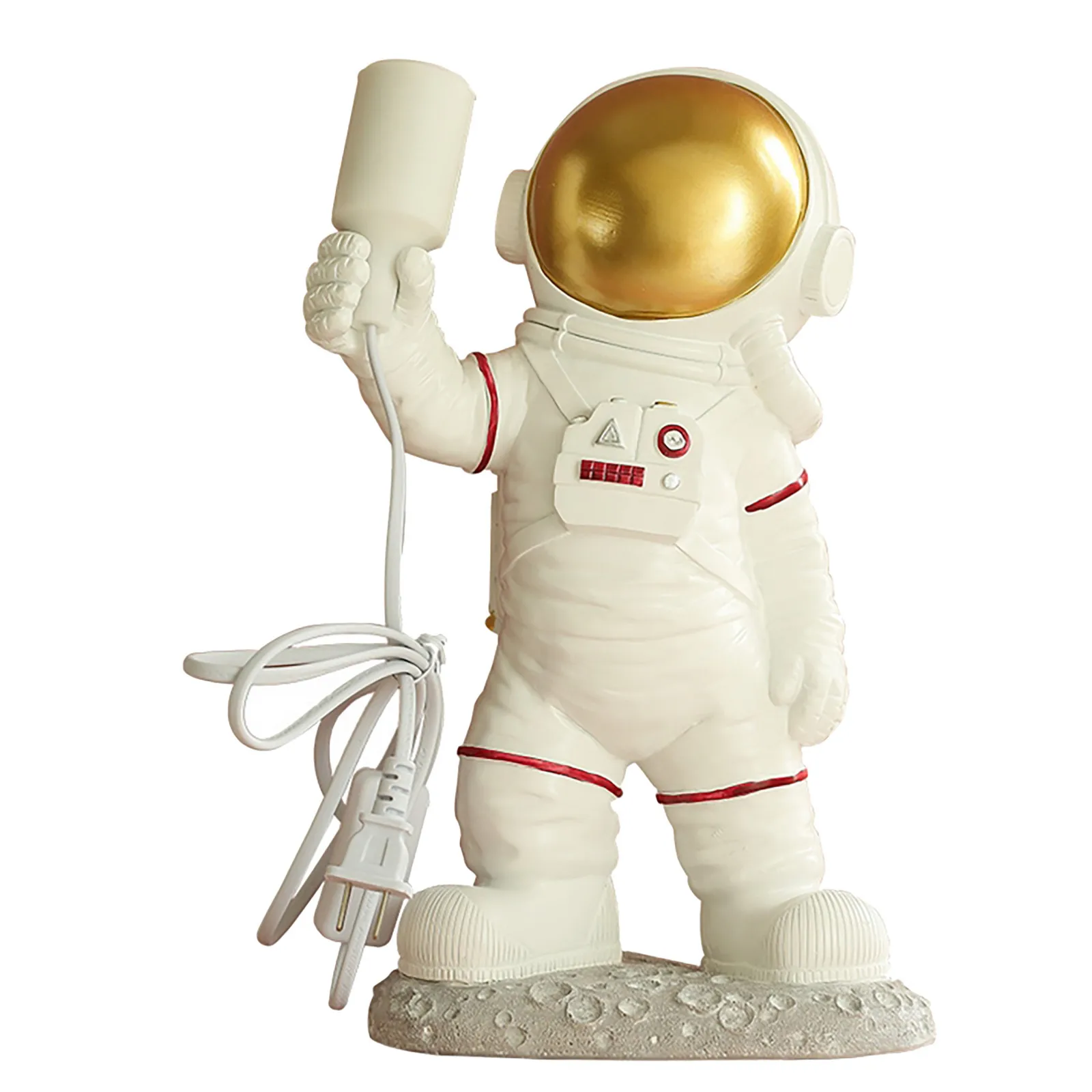 

2021 New Creative Astronaut Holding Lamp Children's Night Light Ornaments pet products dieren benodigdheden kat