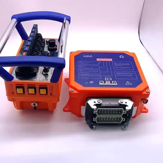 

Customized Industrial hoist overhead crane wireless joystick radio remote control