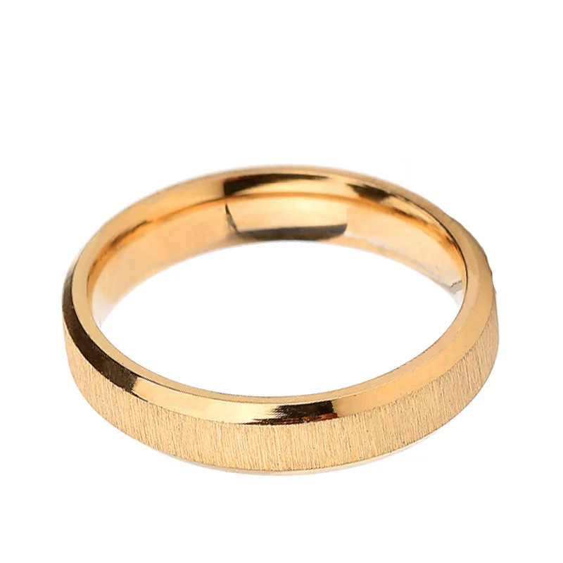 

European And American Ins Fashion Simple New Titanium Steel Men's Ring Trend Men's And Women's Ring Manufacturers Wholesale