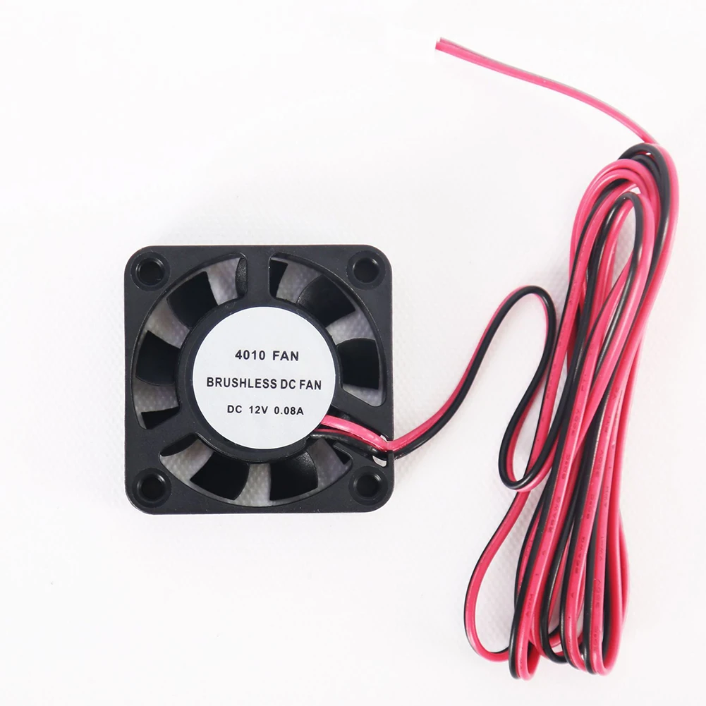 Вентилятор для 3D-принтера DC 12V 1 2 W 0.08A Бесщеточный Охлаждающий вентилятор 7000r/мин