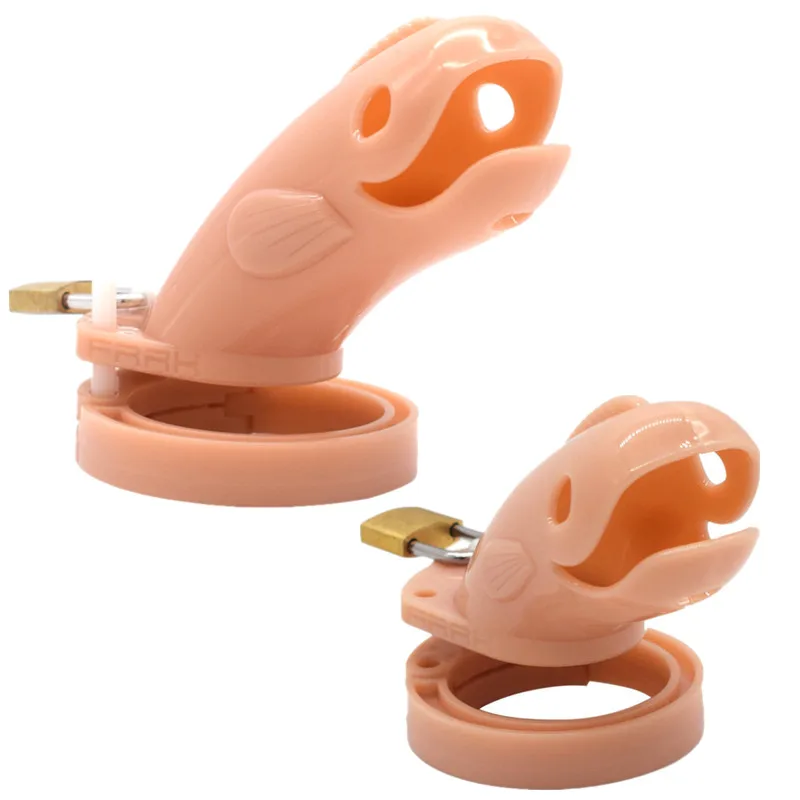 Интимные изделия Новые телесные Короткие Длинные Пластиковые Клетки для пениса