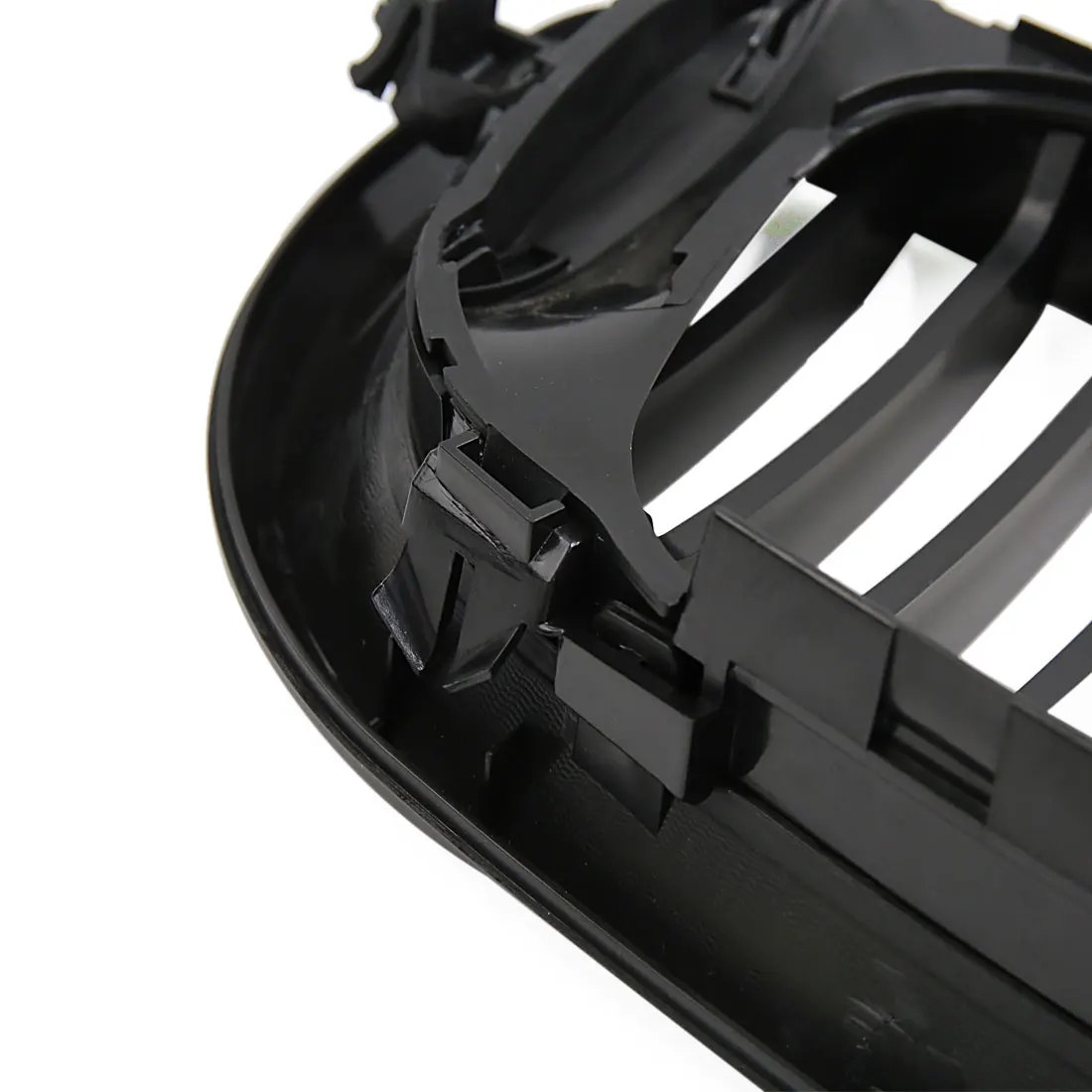 Uxcell 2 шт. глянцевый/матовый черный передний капот решетка радиатора для BMW E46 320i 325i