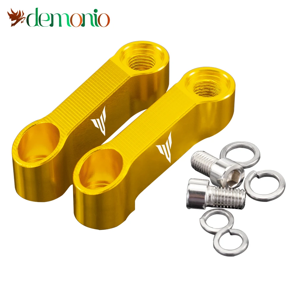 Переходник для зеркала YAMAHA MT01 MT03 MT07 MT09 MT10 MT125 MT 01 03 07 09 10 125