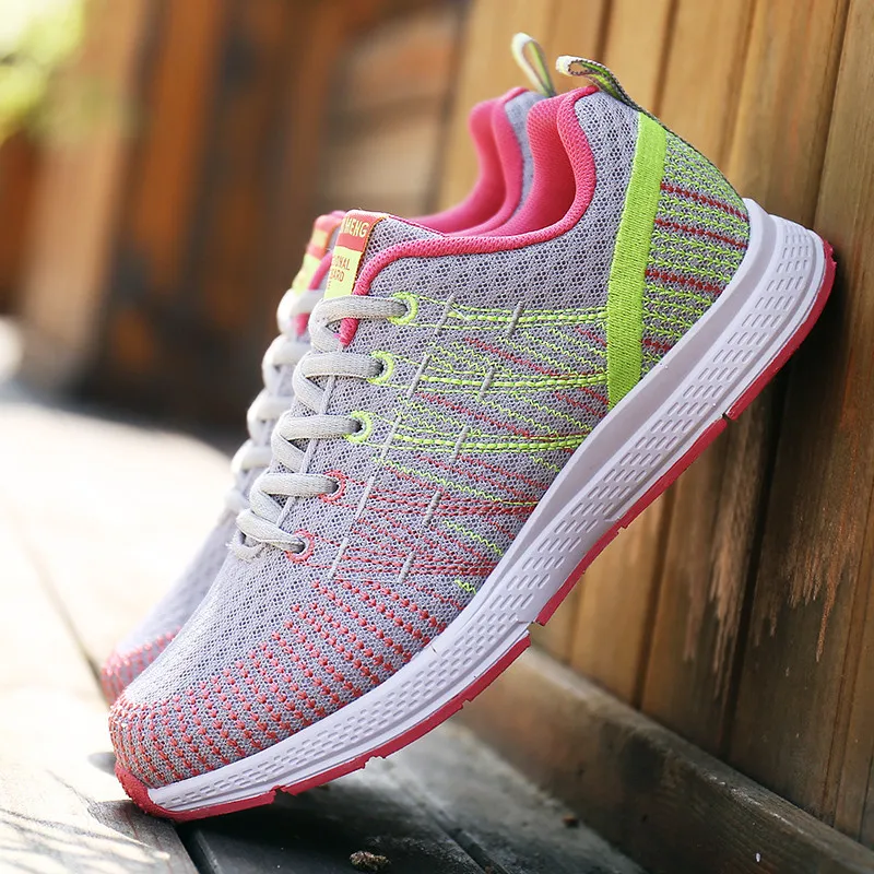 Summer Fashion Breathable Mesh Women's Running Shoes Comfort Race Sneakers Women Lightweight Cheap Sport Shoes zapatillas mujer