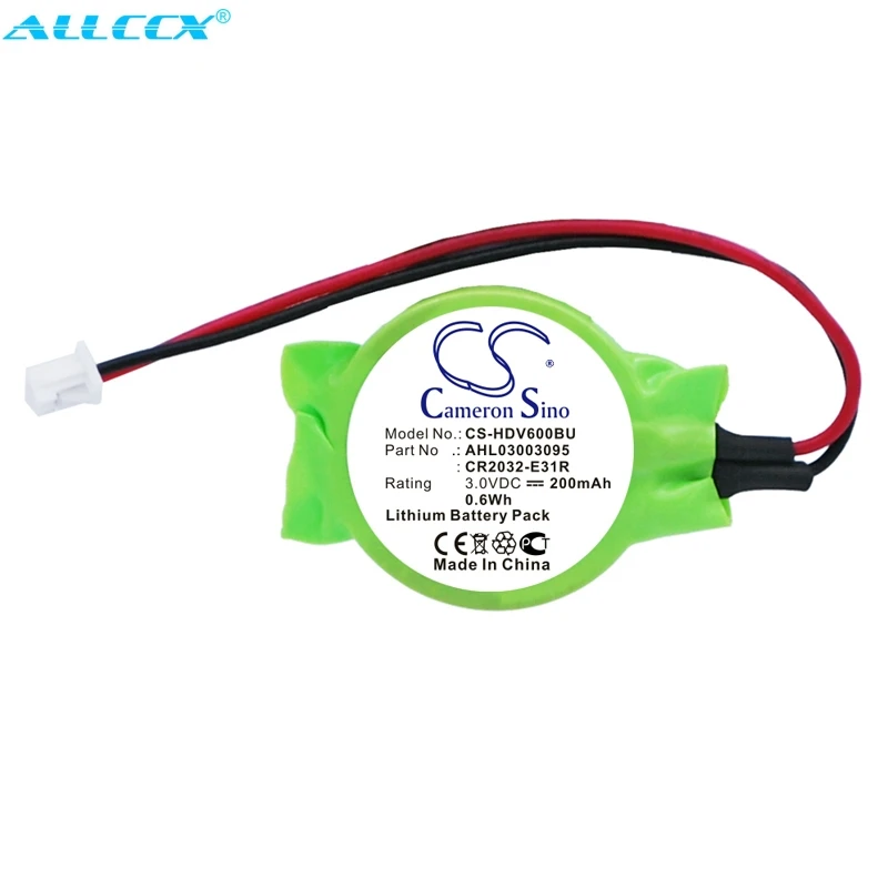 Аккумулятор Cameron Sino 200 мАч для Compaq G6000-G6032EA Presario V6000 V6100 V6400 Medion MD41300 MD41500 MD41567 |