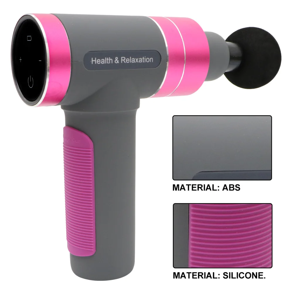 

1pc Electric Fascia Massager USB Charging Muscle Relaxation Massager Vibration Fitness Equipment Muscle Massager (Purple)
