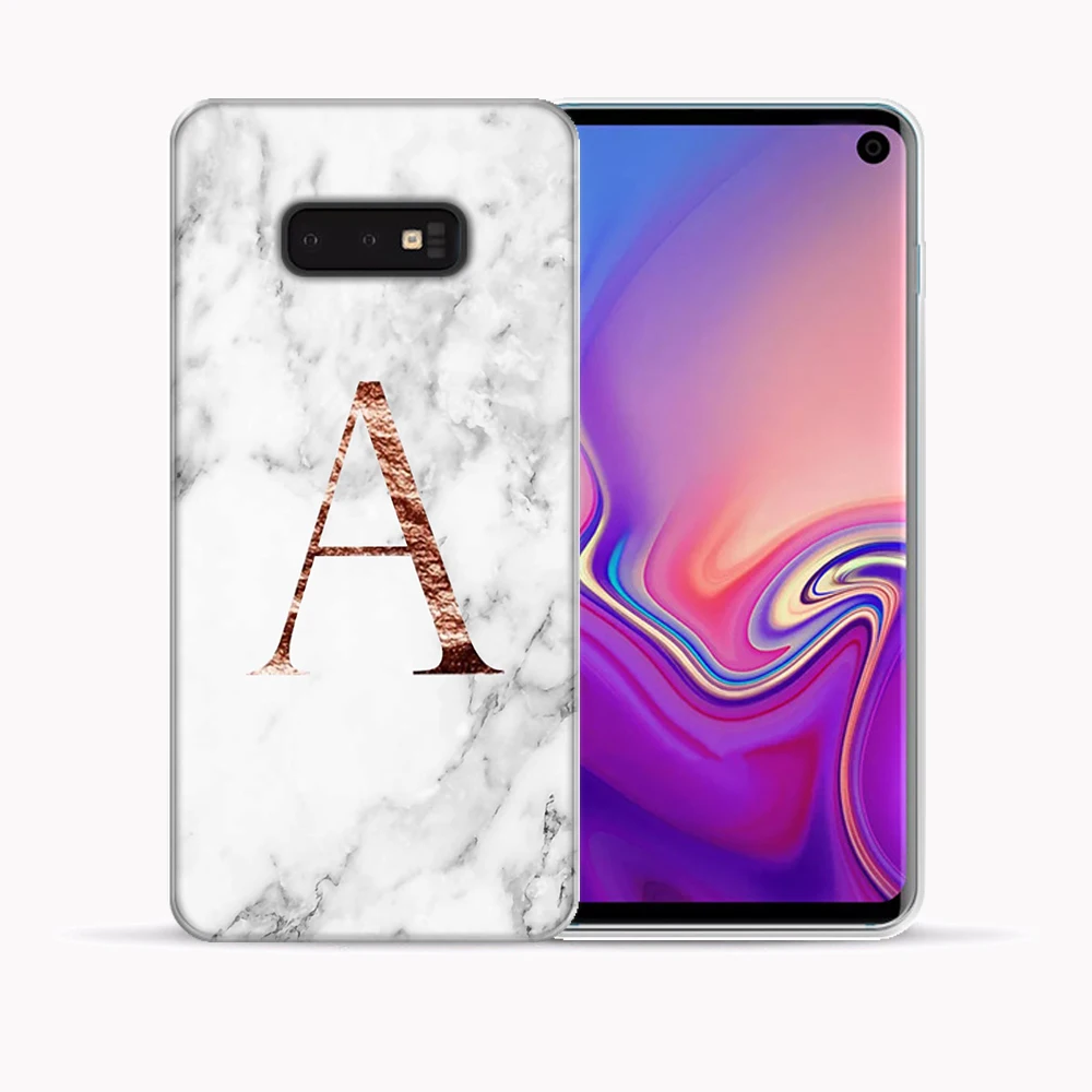 Мраморный силиконовый чехол для телефона Samsung Galaxy S10 Plus S10E S9 Note 10 Pro 9 26 дюймов с