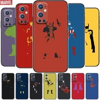 hero marvel for oneplus nord n100 n10 5g 9 8 pro 7 7pro case phone cover for oneplus 7 pro 17t 6t 5t 3t case
