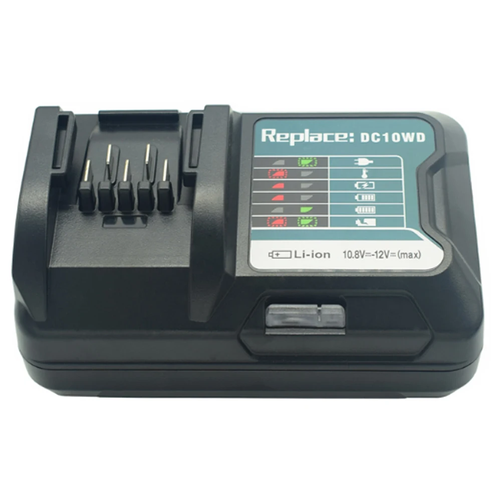 Зарядное устройство C &amp P MAK ch06 для MAKITA 10 8 В 12 DC10WD DC10SA BL1015 BL1016 BL1021B BL1041B FD05 DT03 RJ03Z SH02Z