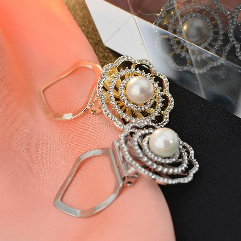 Застежка на шарф для броши