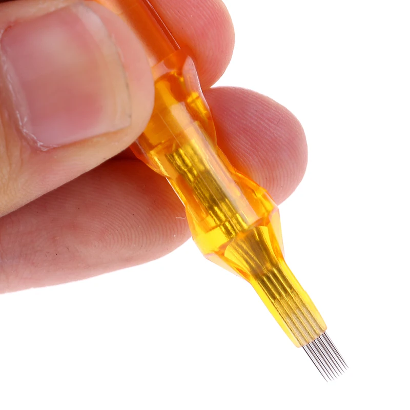 

5pcs Tattoo Gun Supplies 3RL/9RS/9RM/9M1 Tattoo Cartridge Needles Makeup Needles For Derma Tools Kit Eyebrow Needle