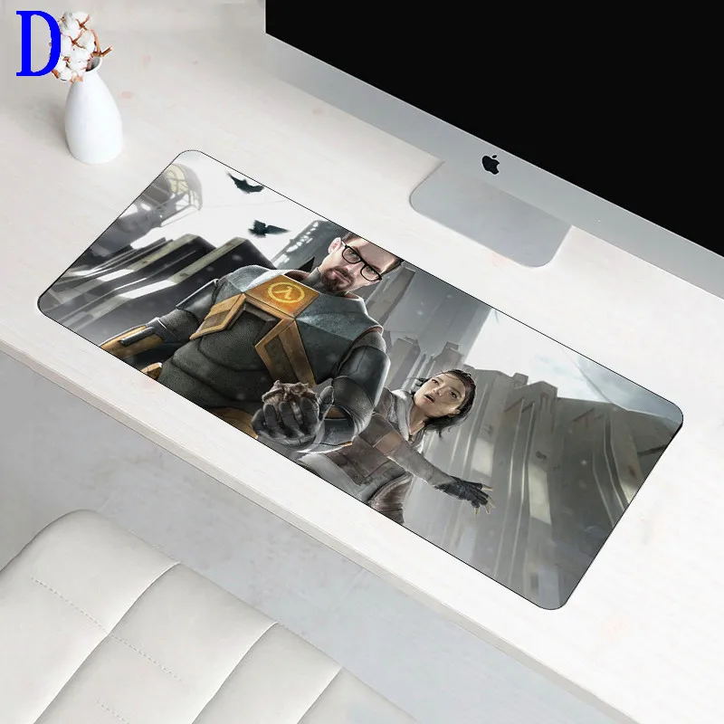 60x30cm Top Quality half life Large Mouse Pad XL Speed Gamer Gaming accessories laptop padmouse Notebook desk mat | Компьютеры и офис