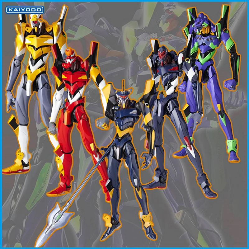

Original Spot EVA Figure EVANGELION-01 02 08 Newest PVC Anime Collection Doll Action Decration Model Kids Toys For Boys Gifts