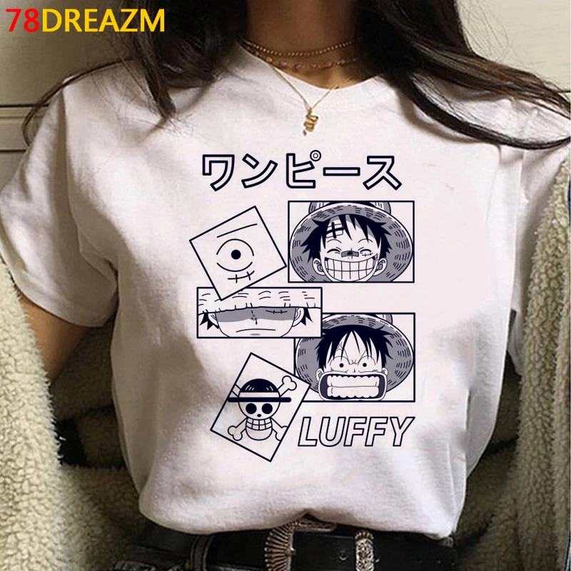 

Luffy Zoro t shirt tshirt male tumblr 2021 harajuku kawaii harajuku aesthetic summer top vintage streetwear