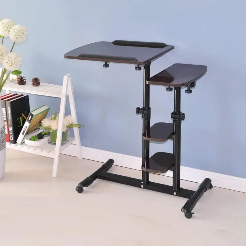 Tisch Tavolo Tafel маленькая раскладная кровать стоящая подставка для ноутбука Регулируемая прикроватная тумбочка компьютерный стол для учебы