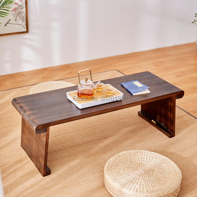 Старинный деревянный стол для пианино со складными ножками прямоугольный чайный