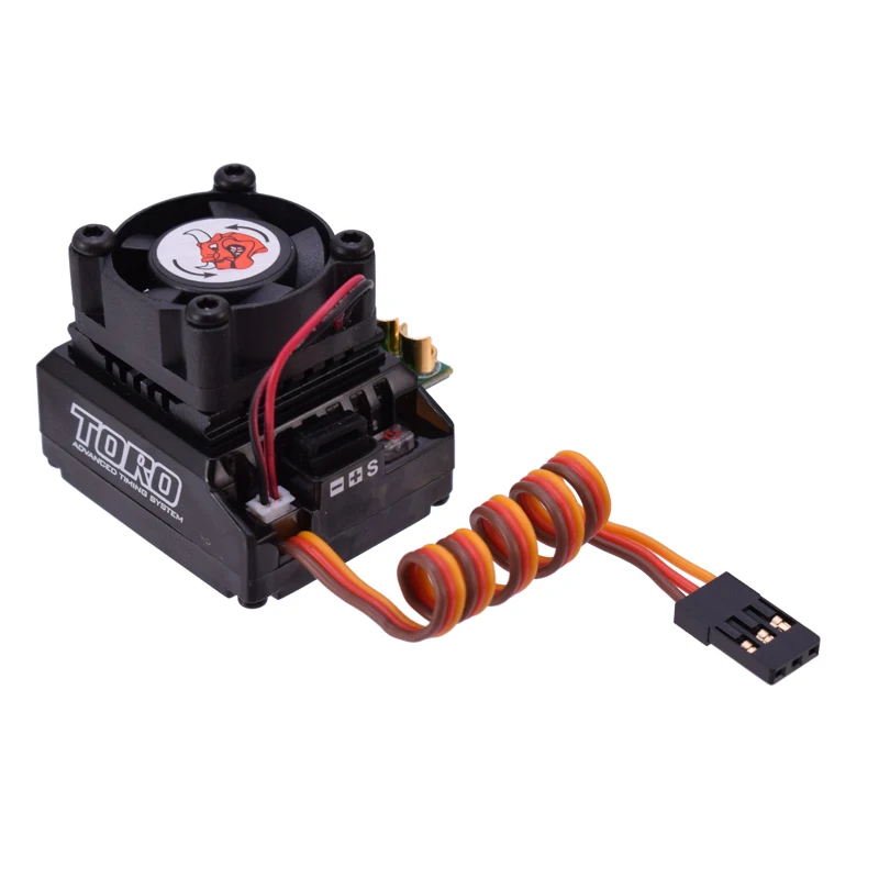 SKYRC TORO TS120 120A sin escobillas Sensored ESC w/6V/3A BEC apoyo 2-3S Lipo de Motor sin escobillas para 1/10 de 1/12 Buggy cami&oacute;n 1/8 sobre orugas-4