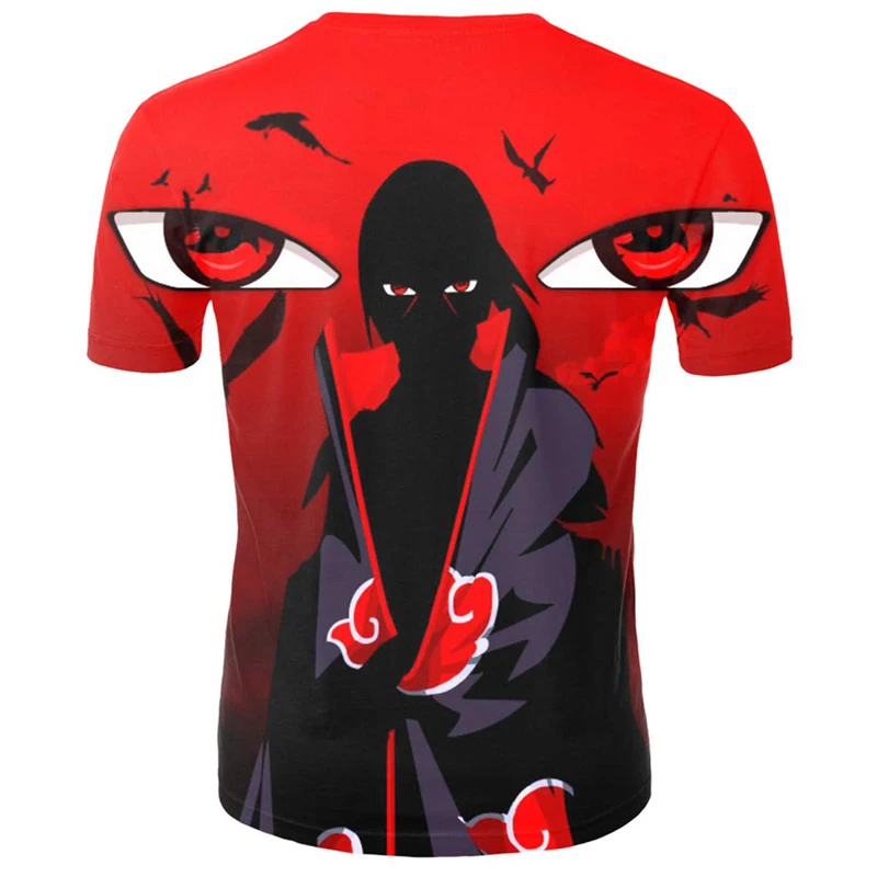 

2021 Summer New Men's and Women's T-shirt Cartoon Animation 3D Printing Children's Fashion Round Neck Harajuku Top