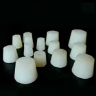 Силиконовая пробка с отверстием 8 мм для клапана воздушного замка, для пищевых продуктов, с силиконовой резиновой пробкой