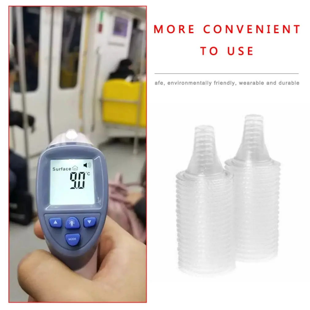 

Earmuffs thermometer replacement Earmuffs PP Probe Cover Lens Filters Baby Health Care Probe Cover Kit Accessories