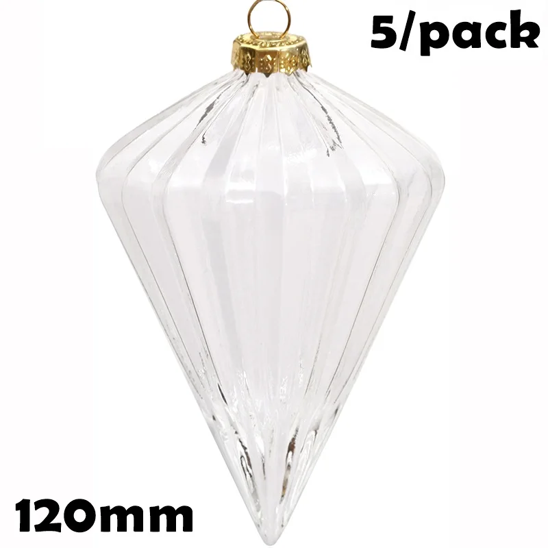 Акция DIY Paintable Home Event Garden Glass Рождественский Декор орнамент 120*70 мм стеклянный
