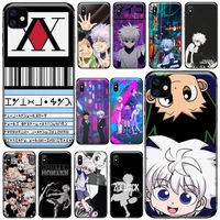 hunter x hunter anime manga phone case for iphone 11 12 13 pro xs max 8 7 6 6s plus x se 2020 xr luxury brand shell funda coque