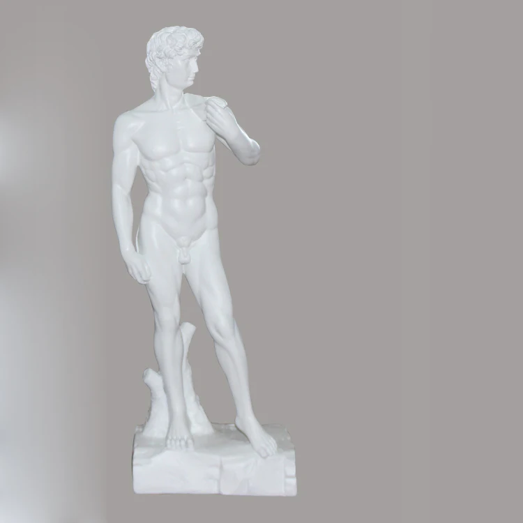 

David Statue Figurines Michelangelo Buonarroti Art Sculpture Resin Art&Craft Home Decoration Accessories Gift
