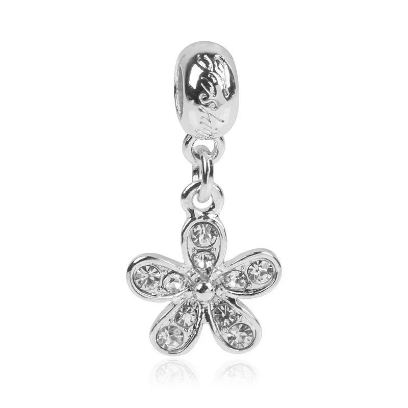 BD39 1 шт. высокое качество новая мода Любовь Подвеска в виде сердца Fit Pandora Браслеты для женщин DIY ювелирные аксессуары Рождественский подарок - Цвет: BD39