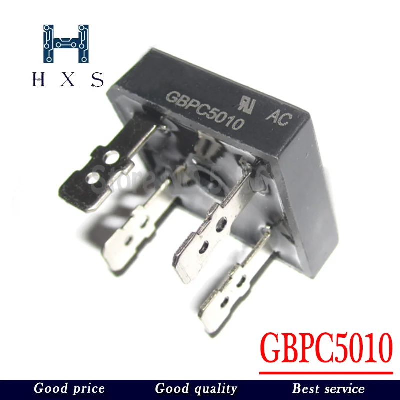 2 шт. GBPC5010 5010 GBPC 1000V 50A новый оригинальный|Импульсный источник питания| |