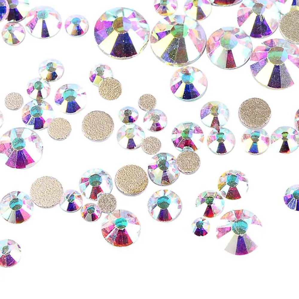 450 шт. круглые наклейки для дизайна ногтей 5 размеров | Красота и здоровье