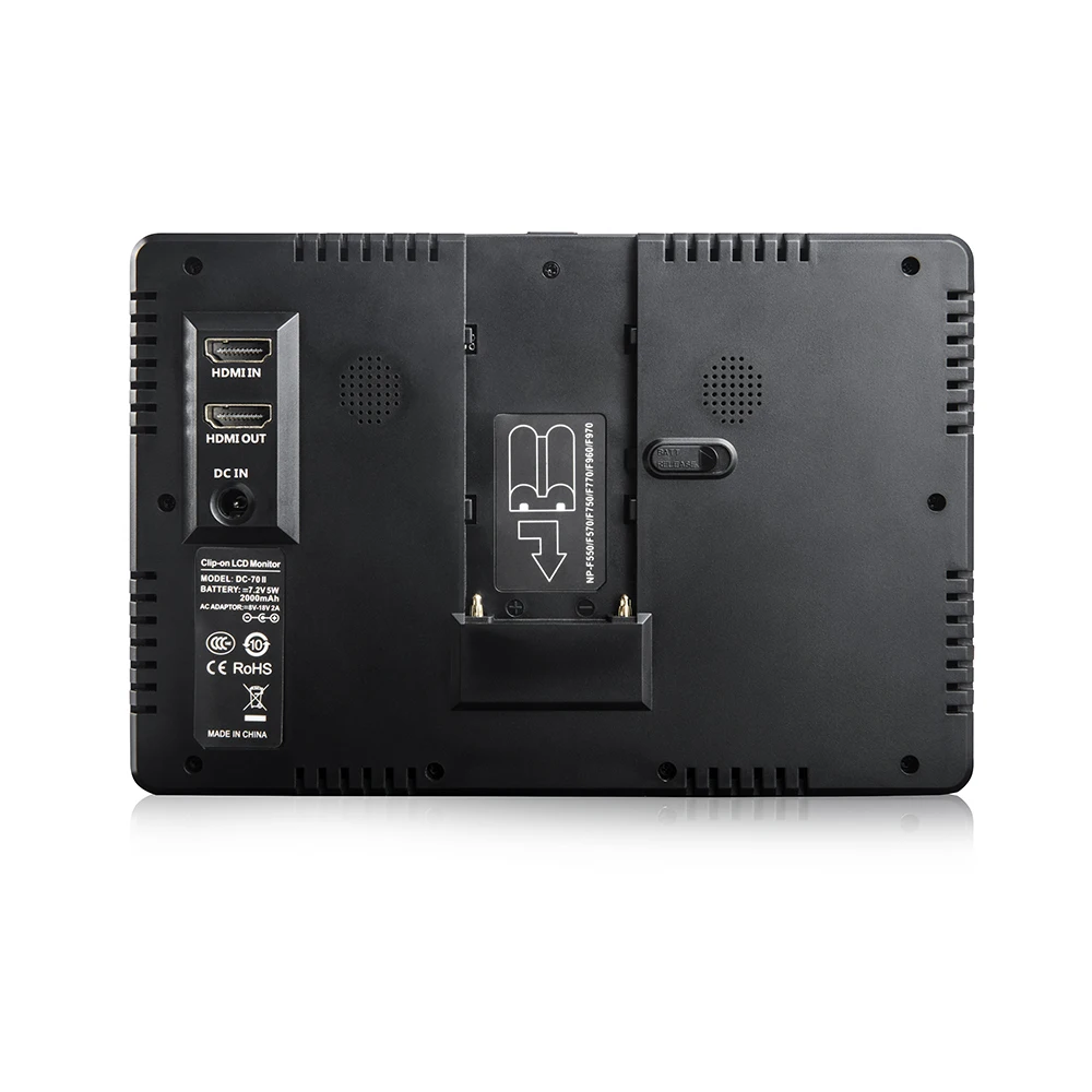 VILTROX DC 70II 1024*600 7 ''цветной TFT LCD HD монитор HDMI AV вход для цифровой зеркальной