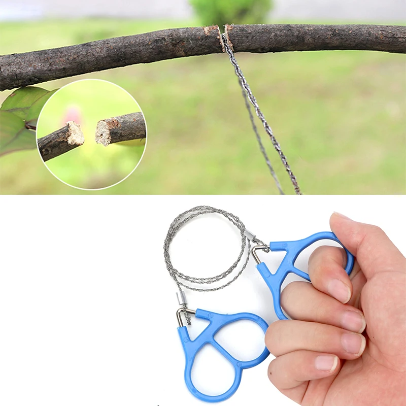 Высокопрочная переносная Стальная пила проволока для кемпинга охоты