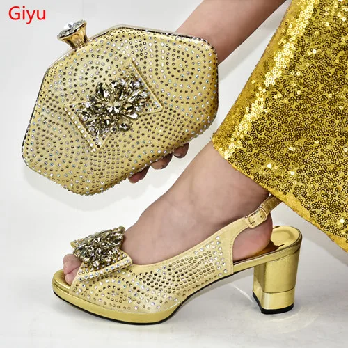 Doershow очаровательный комплект из обуви и сумки в африканском стиле 2019 итальянском