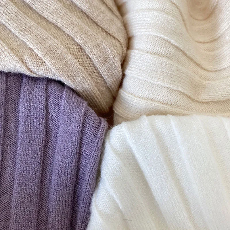 

Long Sleeve Knitted Sweater Women Spring and Autumn Knitwear Button Decor Sexy Style Blouse For Ladies