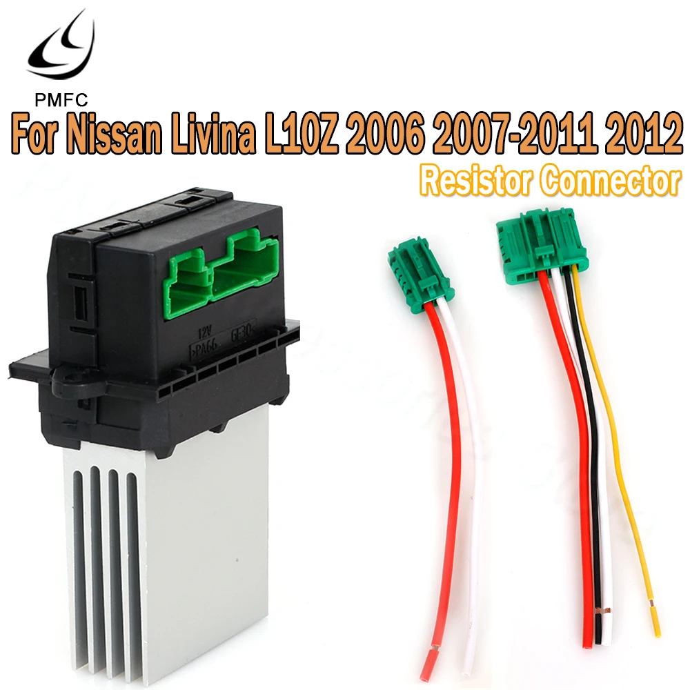 Резистор воздуходувки кондиционера + Соединитель/провод для Renault Citroen Megane Scenic Clio